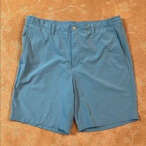PGA Tour 9” Blue Golf Shorts, Sz 38